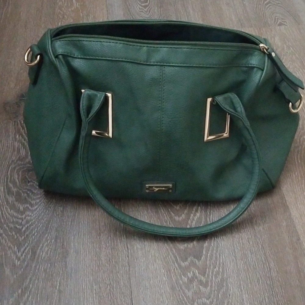 Leather crossbody purse